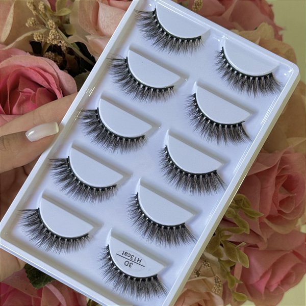 Cílios postiços premium H13 - cat