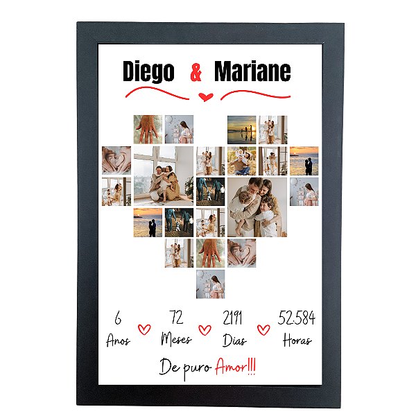 Quadros temáticos casal