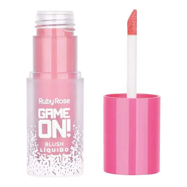 BLUSH LIQUIDO GAME ON 3,5ML RUBY ROSE - PUSH START