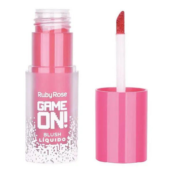 BLUSH LIQUIDO GAME ON 3,5ML RUBY ROSE -CRITICAL HIT