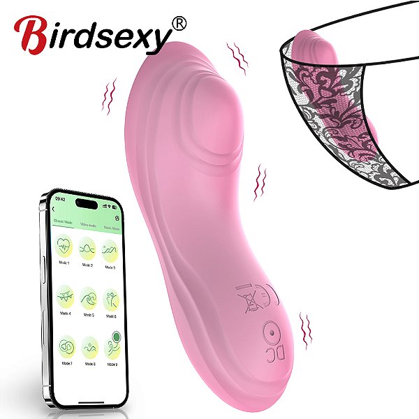 Vibrador de Calcinha com Estimulador de Clitoris
