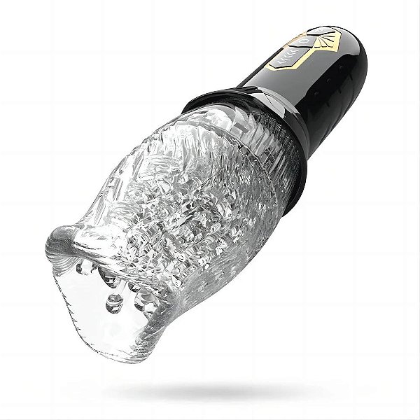 Masturbador Masculino Automático Vibração Boquete e Sucção