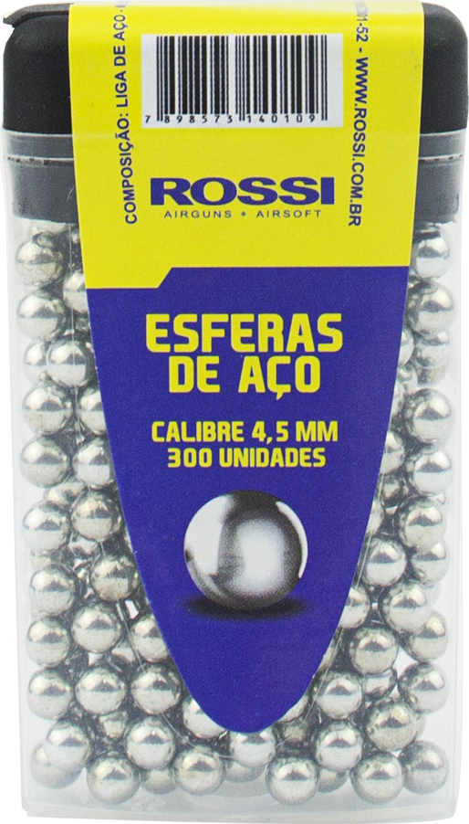 Esfera de Aço Rossi 4,5mm (300 un)