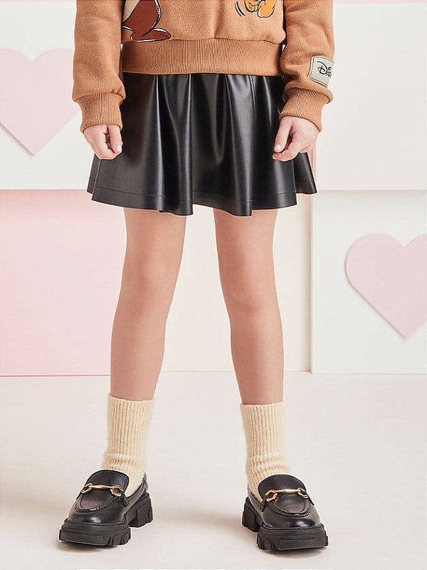 SAIA FAKE LEATHER PRETA