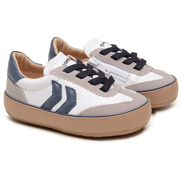 Tênis Bebê Masculino Branco Proceed Gambo