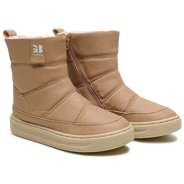 Bota Infantil Feminina Marrom Alive