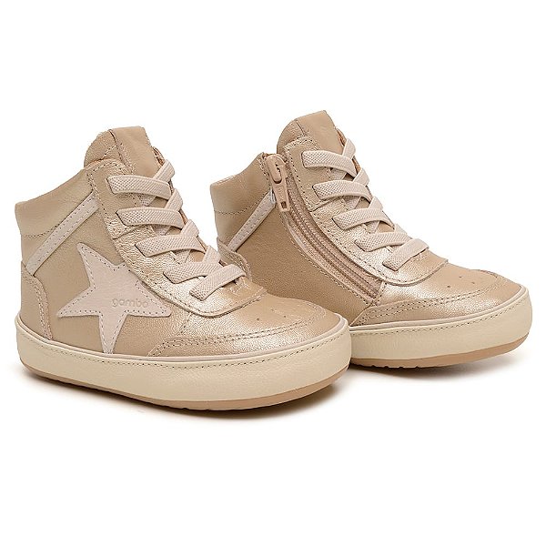Bota Bebê Feminino Champagne Angel