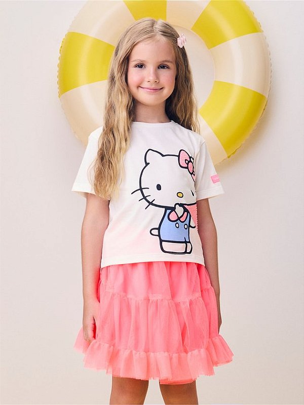 Blusa da Hello Kitty com Strass momi