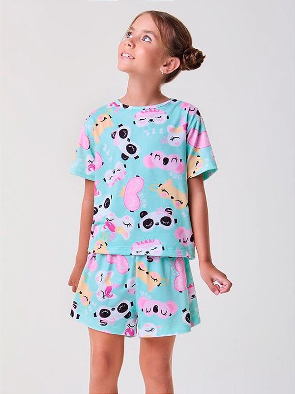 Conjunto de Pijama de Bichinhos Bimbi