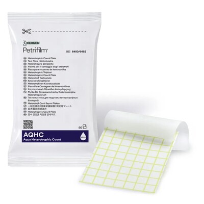 PLACA PETRIFILM AQUA HC CX/100 UND