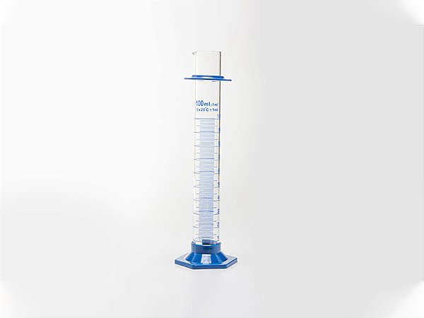 Proveta Boro 3.3 Grad, base Hexagonal Polipropileno - 100 mL