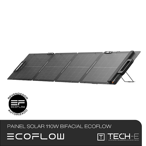 Painel Solar Portátil 110W Lightweight Bifacial da EcoFlow