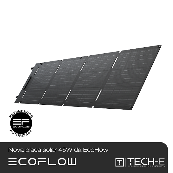 Painel Solar Portátil  - EcoFlow 45W