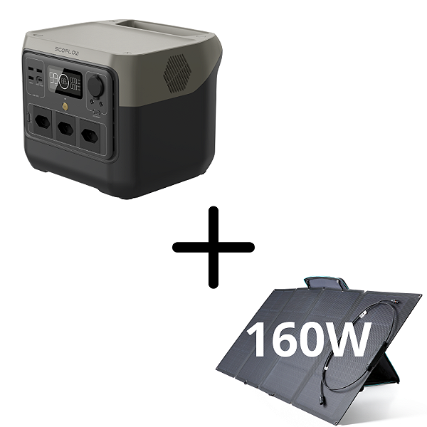 Kit River 2 Pro + Placa solar 160W - EcoFlow