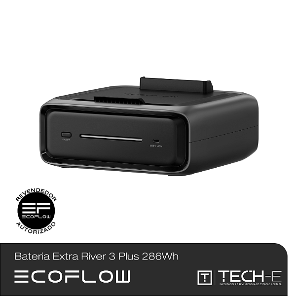 Bateria Extra River 3 Plus 286Wh - EcoFlow [EB300]