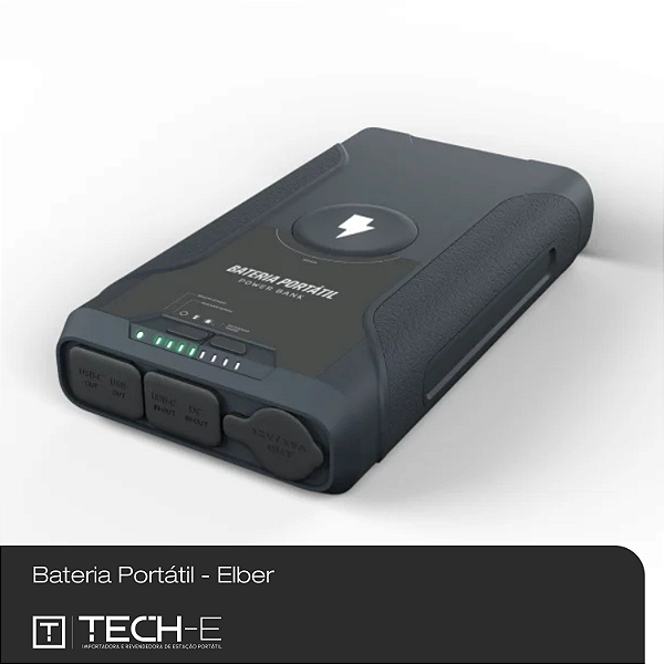 Bateria Portátil 266Wh - 72000 mAh Elber