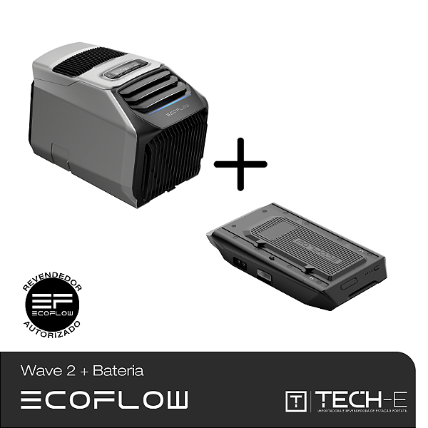 Ar Condicionado Portátil - EcoFlow WAVE 2 - Com Bateria