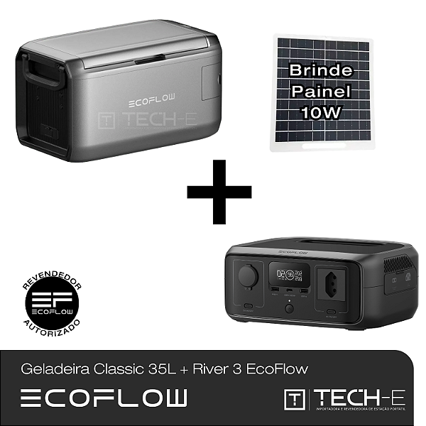 Kit Geladeira Classic 35L - 45L - 55L EcoFlow
