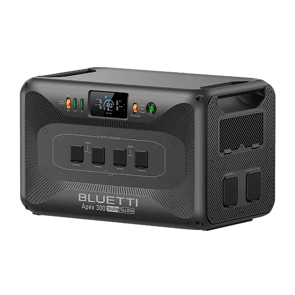 Estação de Energia APEX 300 da Bluetti 3.840W