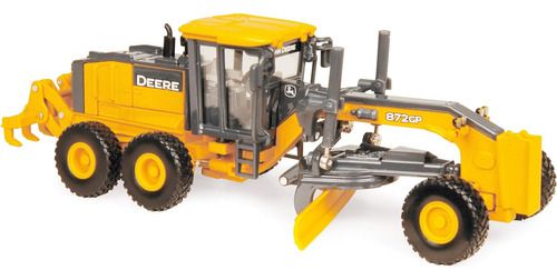 Miniatura Patrola Motoniveladora John Deere 872GP - Prestige Collection - ERTL - 1/50