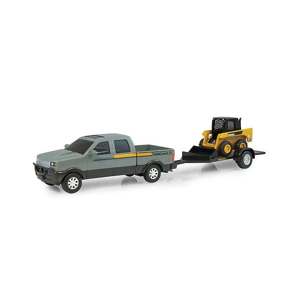 Miniatura Caminhonete + reboque John Deere - ERTL - 1/32