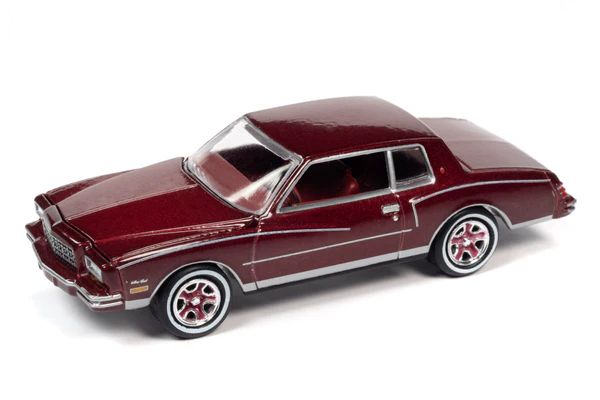 Miniatura Chevrolet Chevy 1980 Monte Carlo - Classic Gold Collection - Johnny Lightning - Release 1 Version A - 1/64