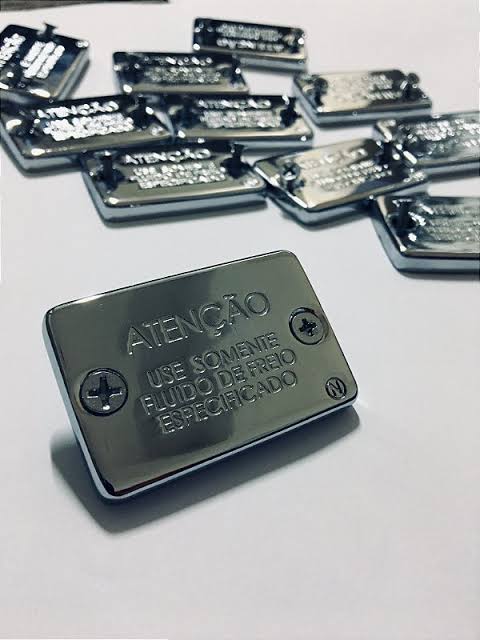 TAMPAS FLUIDO DE FREIO CROMADA ( LEIA DESCRIÇÃO)