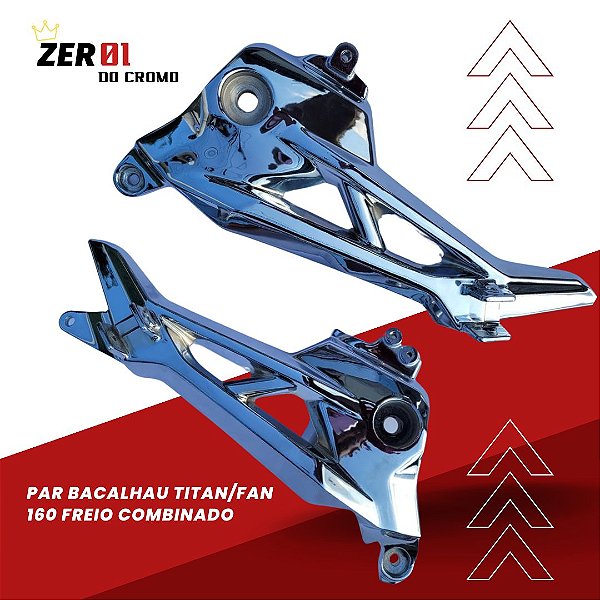 SUPORTE BACALHAU 160 TITAN/FAN FREIO COMBINADO