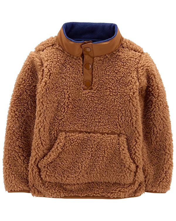 Blusa Carters Sherpa Marrom