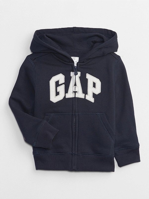 Blusa GAP Moletom Kids Ziper Azul
