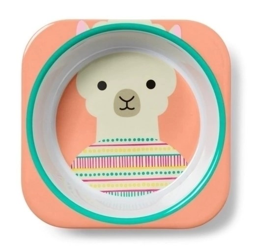 Prato Tigela Infantil Skip Hop Zoo Lhama