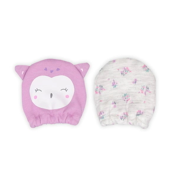 Kit Luva Carters 2 pares Coruja e Flores