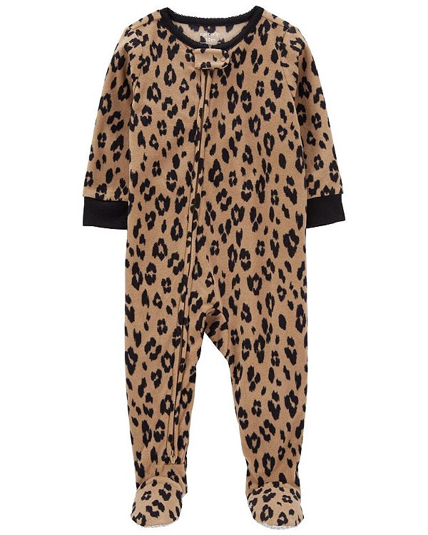 Macacão Carters Fleece Infantil Oncinha