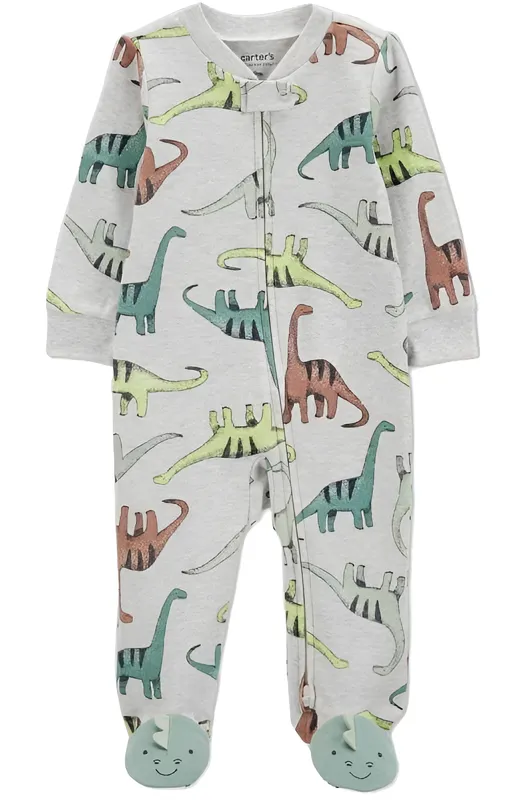 Macacão Carters Bebe Dinossauro Pezinho