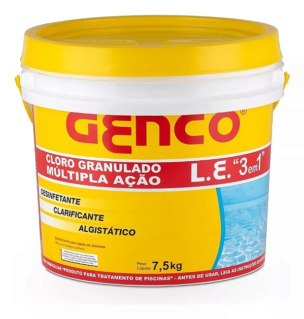 GENCO CLORO GR.L.E.3EM1 7,5KG