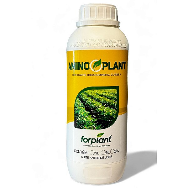 Fertilizante Foliar Aminoplant Aminoácido Forplant - 1 Litro