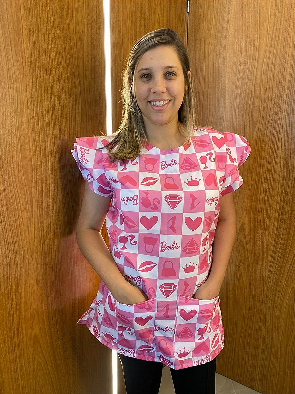 CONJUNTO WAVE  BARBIE PINK LOVE