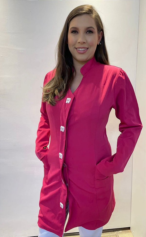 JALECO PREMIUM COM BOTÕES DENTES