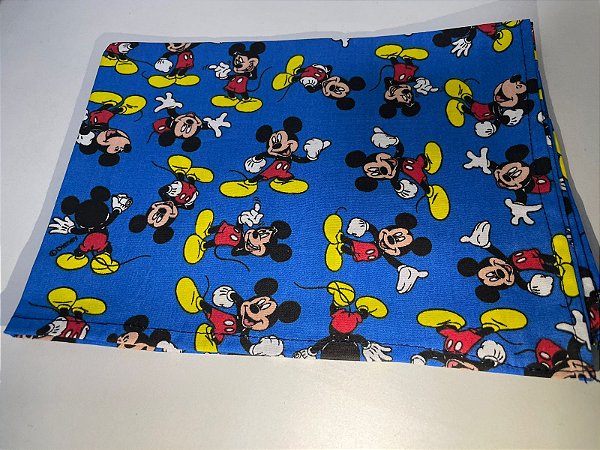 CAMPINHO ESTAMPADO AZUL MICKEY