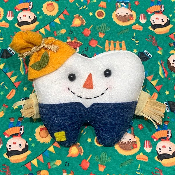GRUDADINHO DENTINHO ESPANTALHO - COLEÇÃO SÃO JOÃO