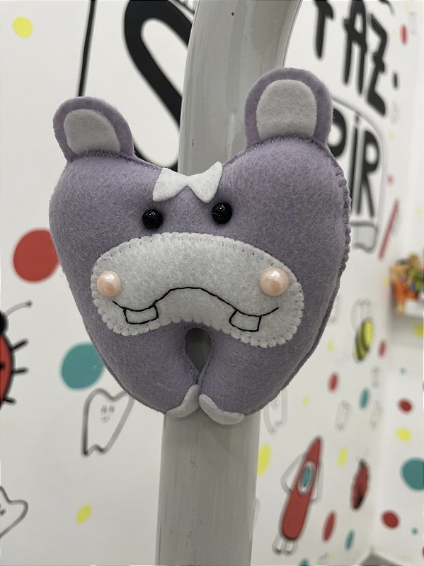 GRUDADINHO DENTE HIPOPÓTAMO