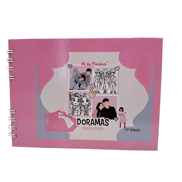 Livro De Colorir Bobbie Goods -Dorama-Capa Dura até 50 Páginas 120g