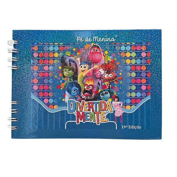 Livro De Colorir Bobbie Goods -Divertidamente-Capa Dura até 50 Páginas 120g