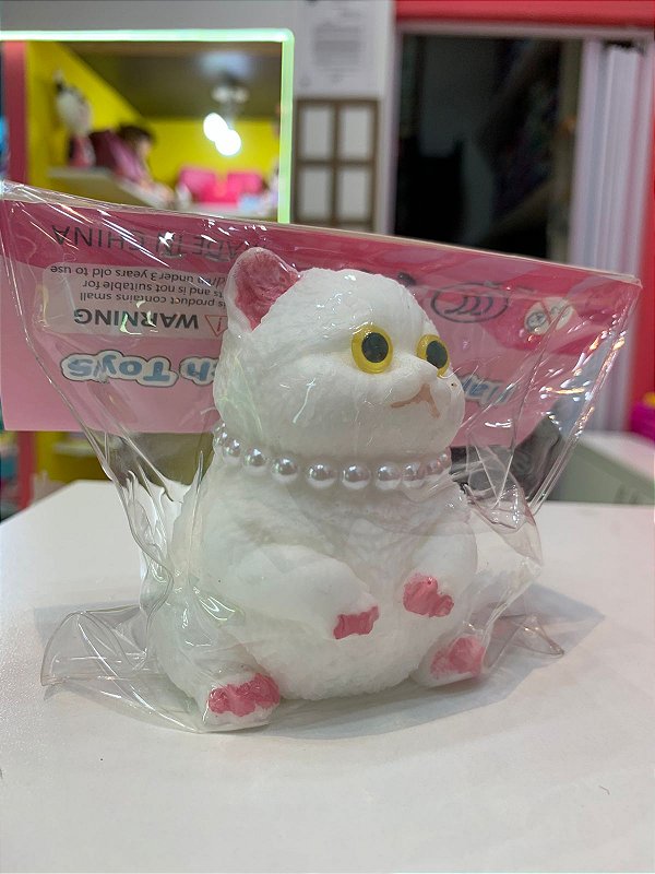 Taby Squishy Gato – Seu Novo Brinquedo Fofinho e Relaxante!