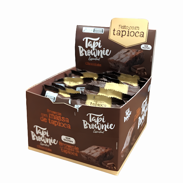 Tapibrownie Essential C/ 14 Unidades 100% Chocolate E Sem Glúten