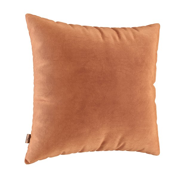 Capa Almofada Veludo Lisa - Terra Cota