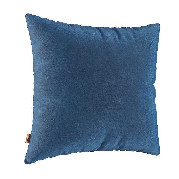 Capa Almofada Veludo Lisa - Azul