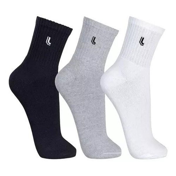 Kit Meia Lupo Masculina Cano Médio 3 Pares