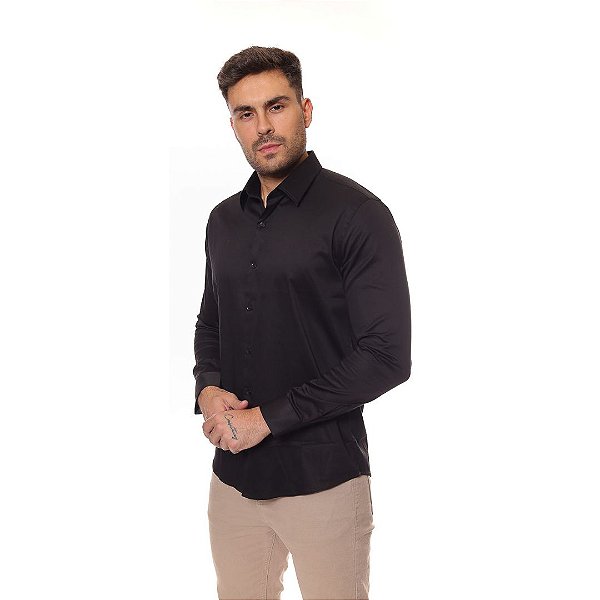 Camisa Masculina Social Crocker
