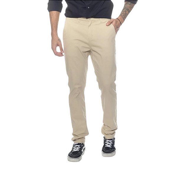 Calça Masculina Esporte Fino Sarja Crocker